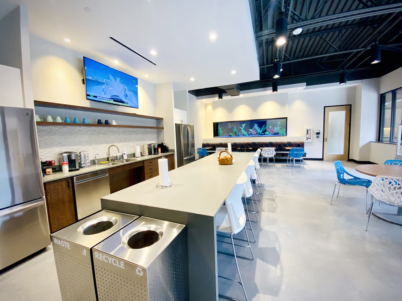 Common areas at Launch Texas