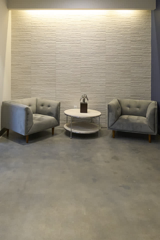 Quiet seating nook